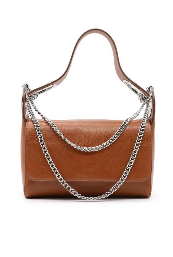 SHOULDER BAG INFINITY BUBBLES - brown