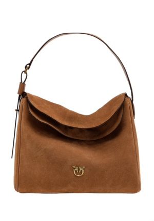 BIG LEAF BAG HOBO IN TUMBLED LEATHER