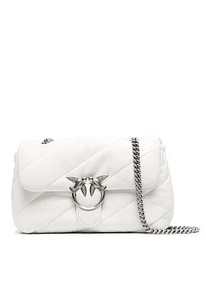 CLASSIC LOVE BAG PUFF QUILT - white