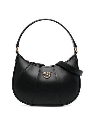MINI LOVE BAG HALF MOON SIMPLY – black