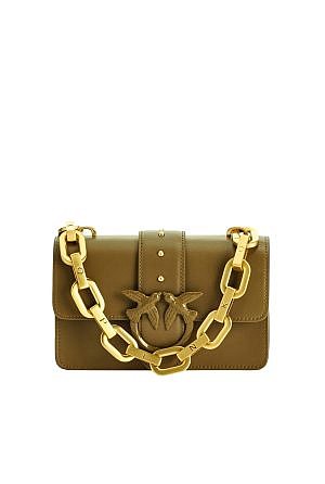 MINI LOVE BAG ICON MAXI CHAIN – ashen walnut