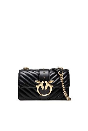 MINI LOVE BAG ICON V QUILT – black