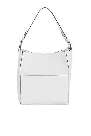 SOFT SHOULDER BAG INFINITY BUBBLES - white