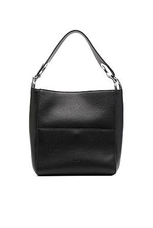 SOFT SHOULDER BAG INFINITY BUBBLES - black