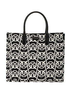 LOVE BAG SHOPPING MONOGRAM - black