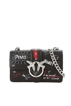 MINI LOVE GRAFFITI SHOULDER - black