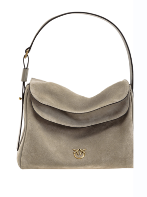 BIG LEAF BAG HOBO IN TUMBLED LEATHER
