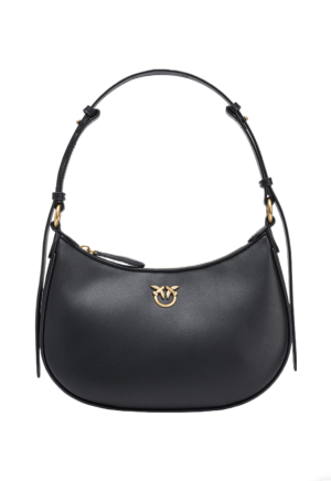LOVE BAG HALF MOON SIMPLY - black