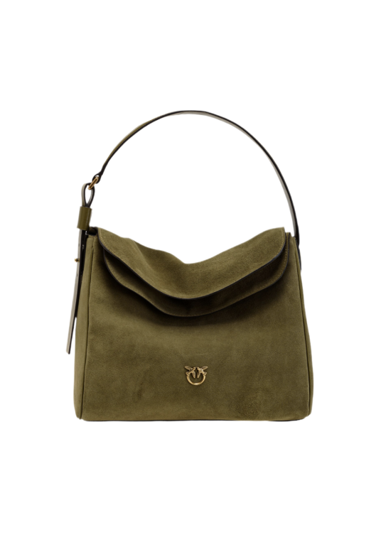 CLASSIC LEAF BAG HOBO IN TUMBLED LEATHER